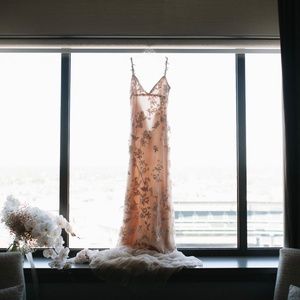 Blush ‘Nightingale’ gown (Rita Vinieris)